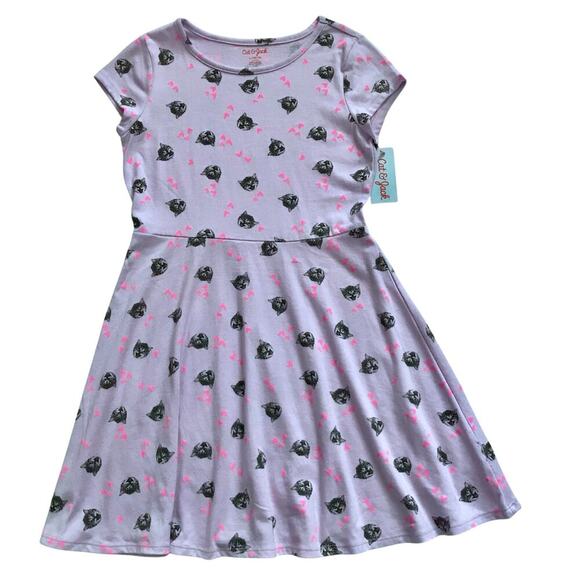 Cat & Jack NWT Lilac Dress Girls L (10/12) - Picture 2 of 7